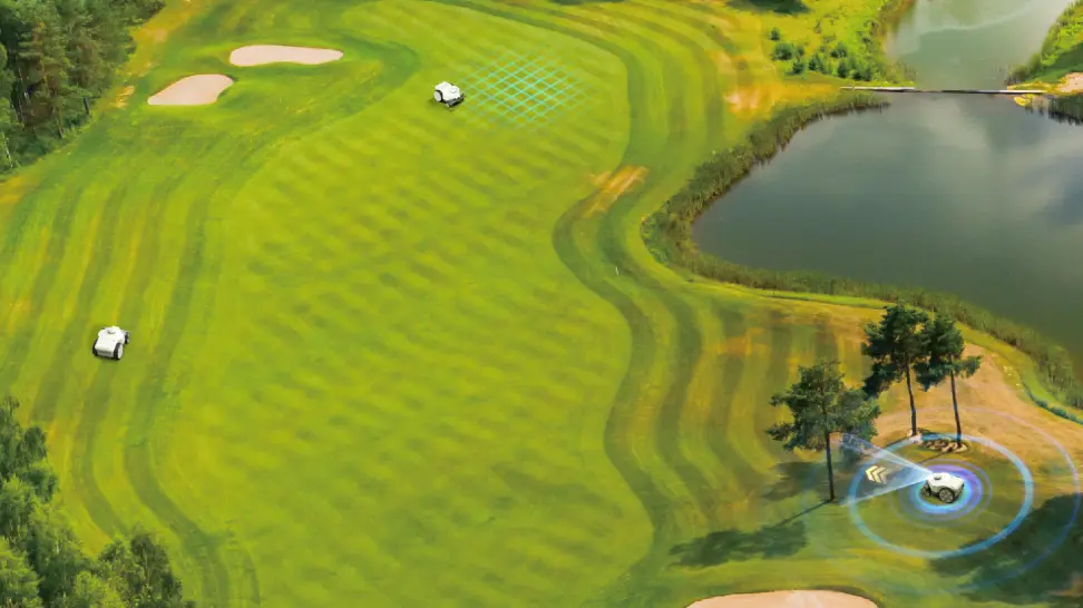 FJ Dynamics FRX Commercial Robotic Lawn Mower - Image 4