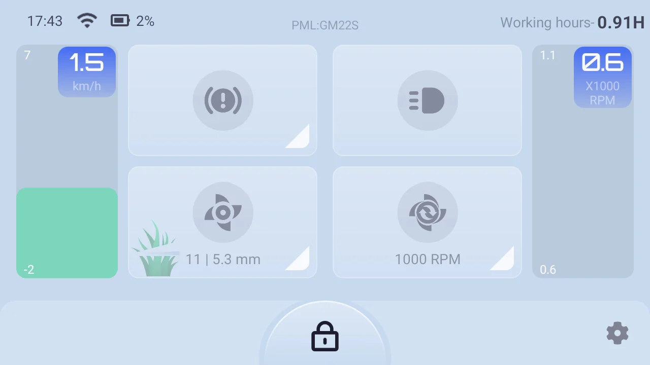 FJ Dynamics GM22S Battery Powered Greens Mower - Image 9