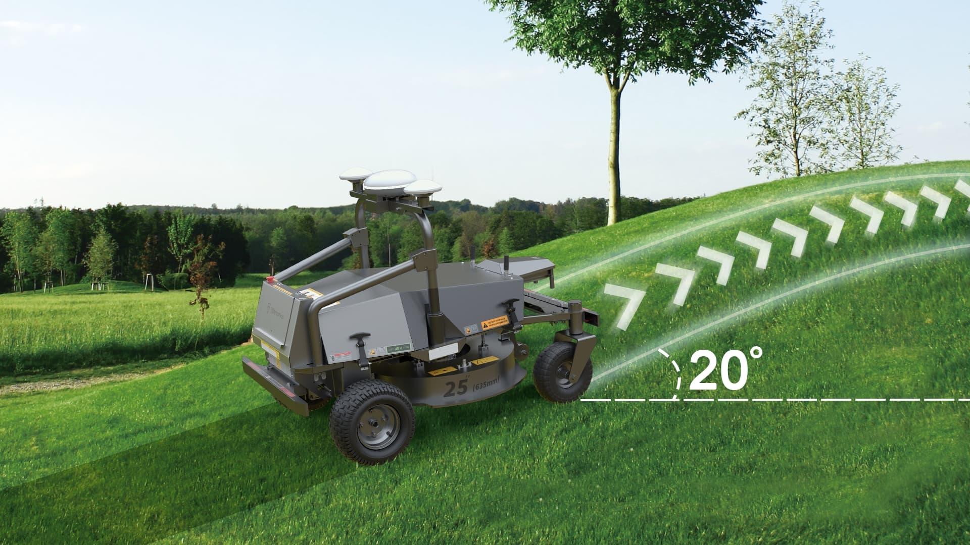 FJD RM21 Autonomous Grass Mower - Commercial Robot Lawn Mower - Image 6