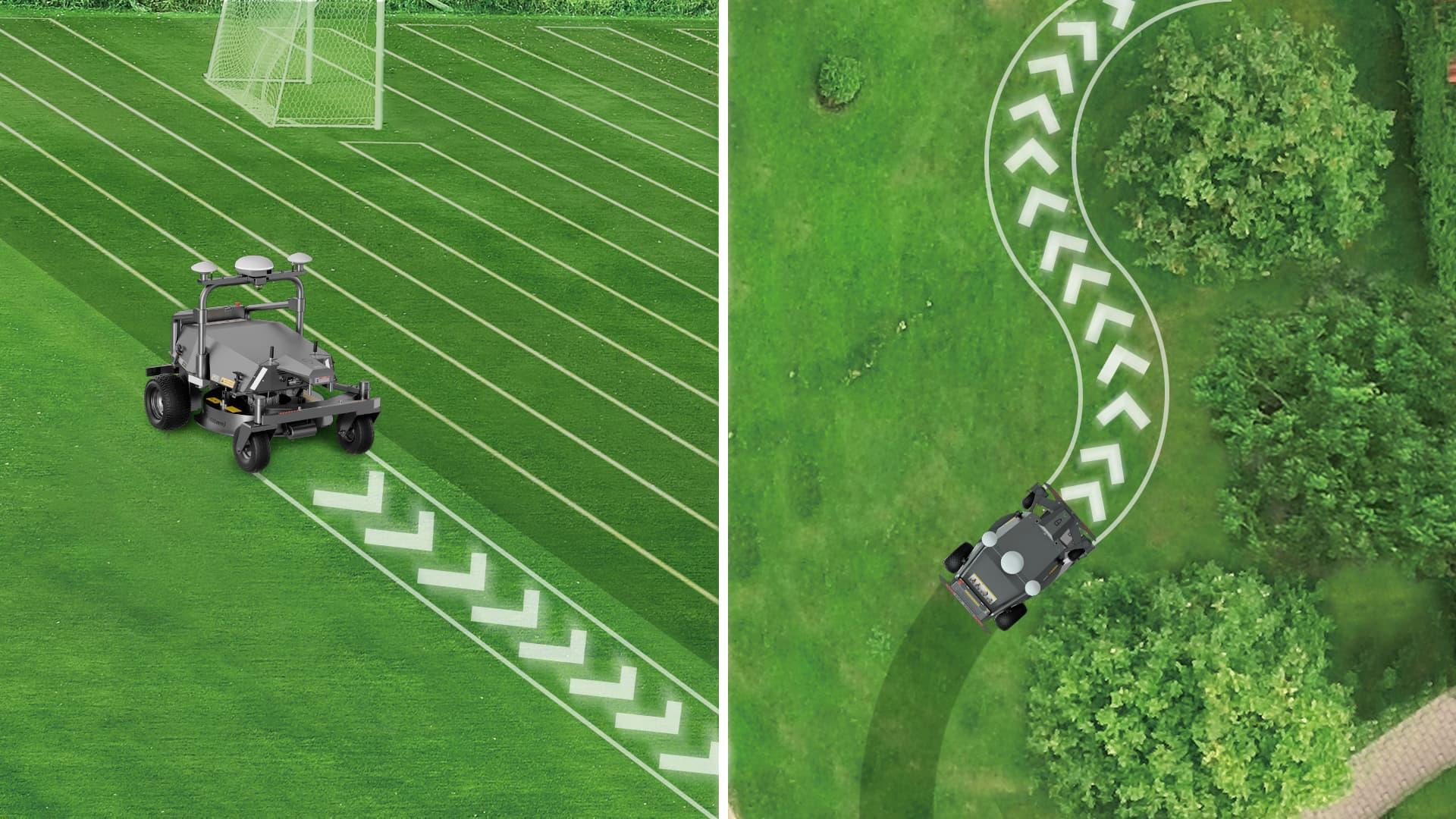 FJD RM21 Autonomous Grass Mower - Commercial Robot Lawn Mower - Image 9