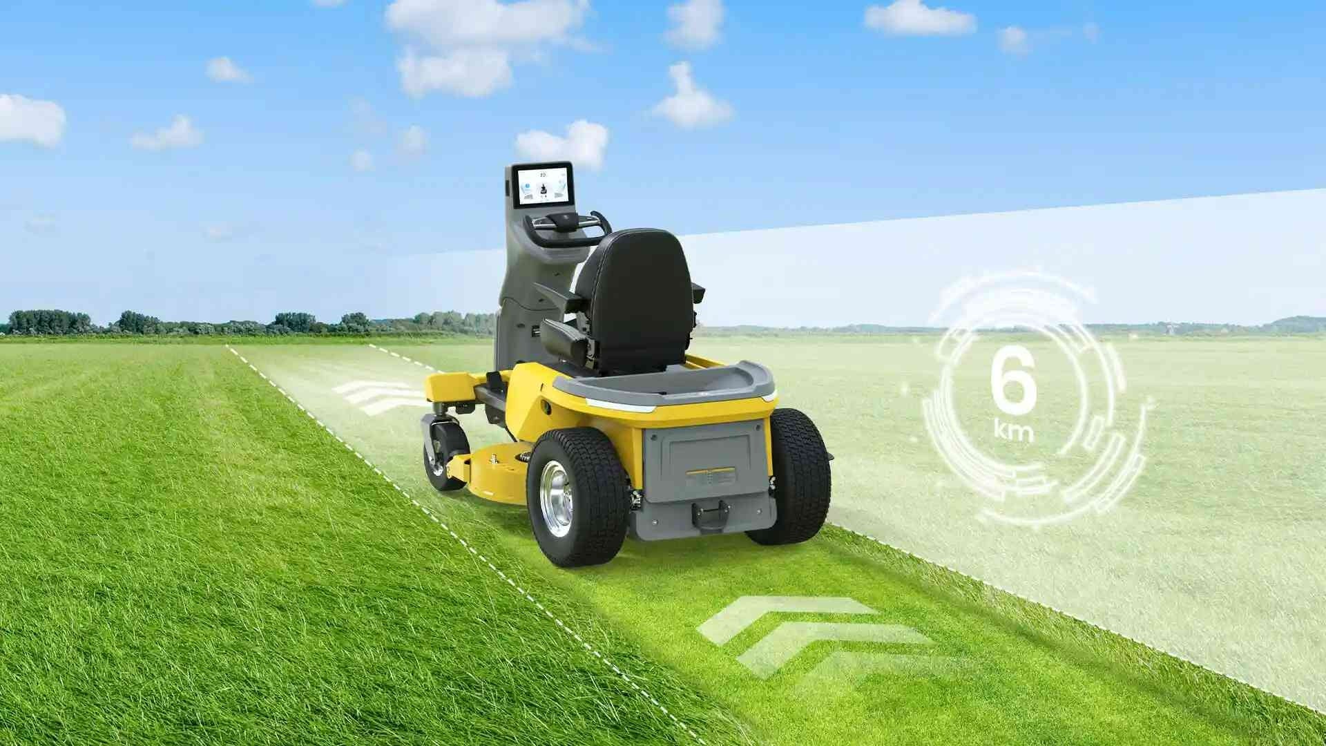 FJD Z4210 Versatile Zero-Turn Smart Mower (4kWh Battery) - Image 10