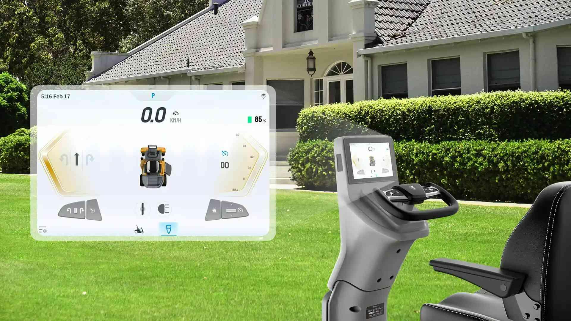 FJD Z4210 Versatile Zero-Turn Smart Mower (4kWh Battery) - Image 8