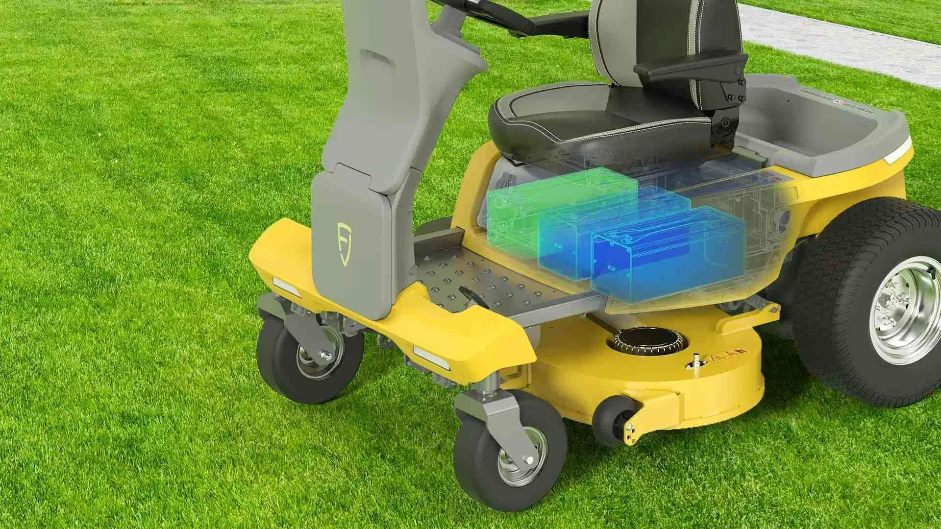 FJD Z4210 Versatile Zero-Turn Smart Mower (4kWh Battery) - Image 9