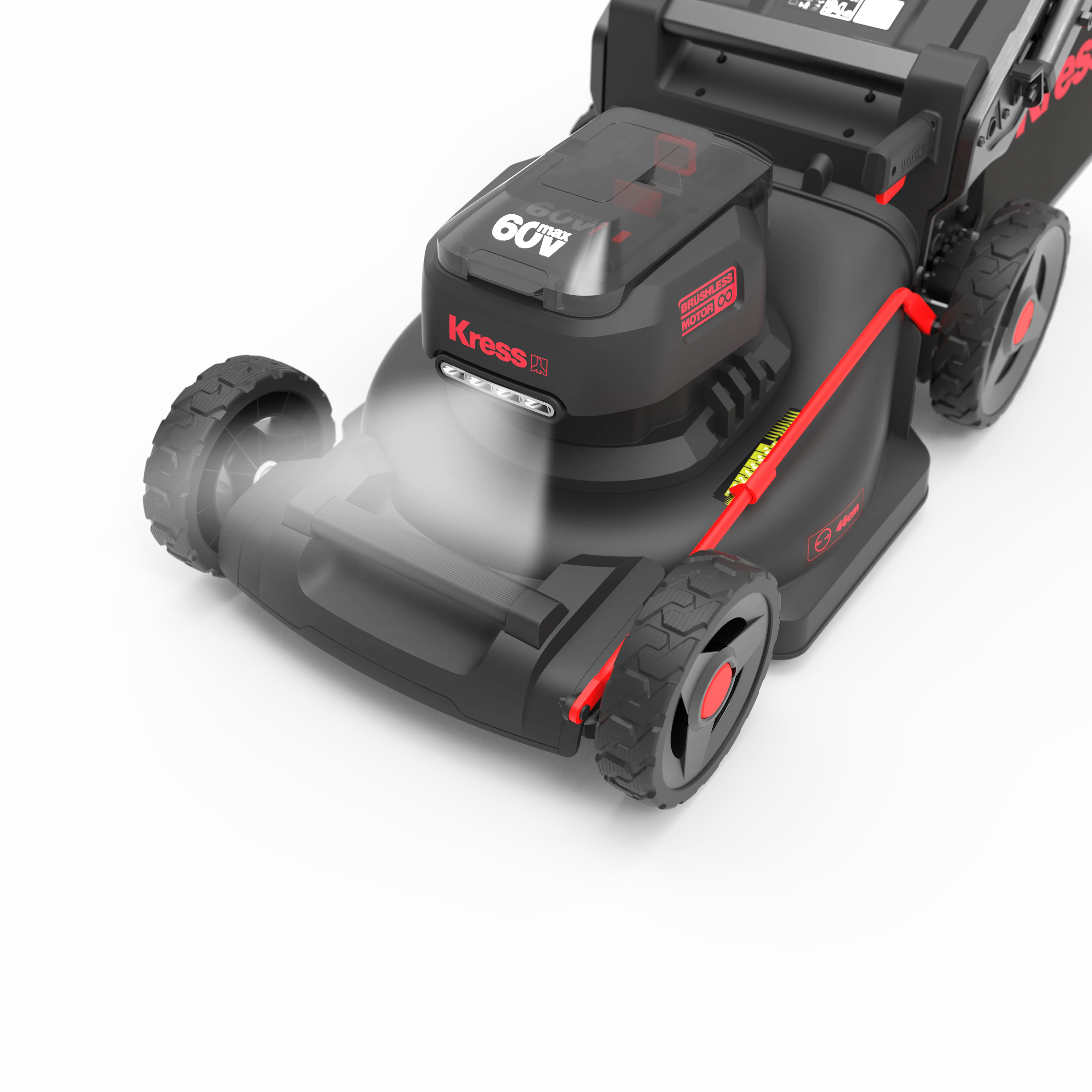 Kress KG756E.9 60V 46cm Brushless Push Lawn Mower (Tool Only) - Image 10