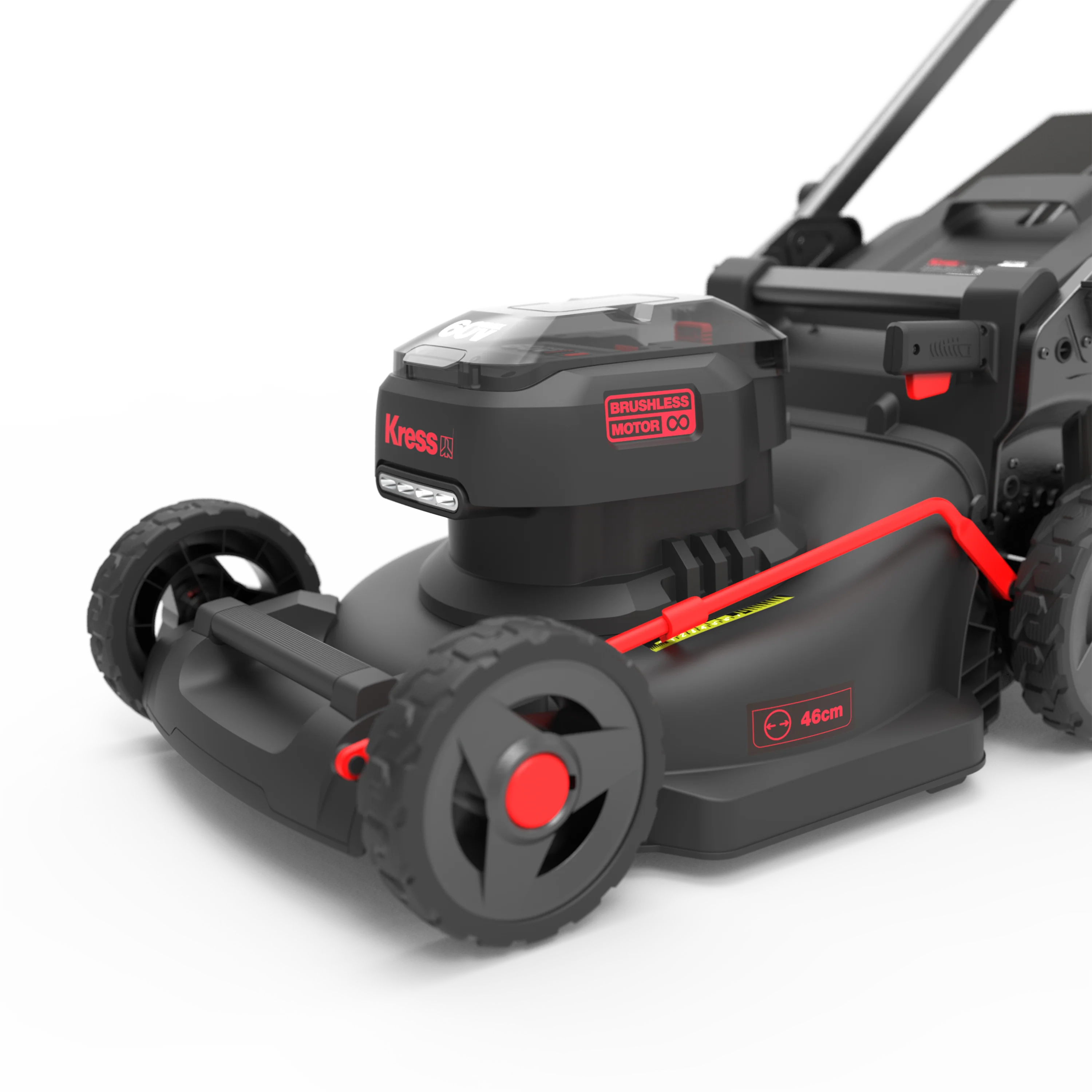 Kress KG756E.9 60V 46cm Brushless Push Lawn Mower (Tool Only) - Image 4
