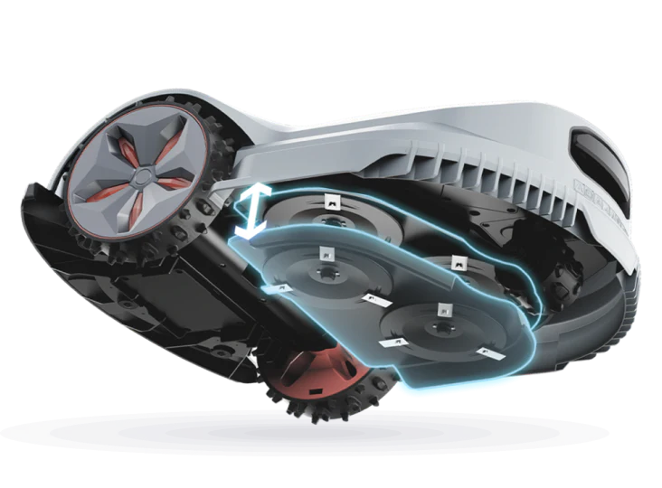 MoeBot Acre Eater Pro - RTK All Wheel Drive Robotic Mower - 6000m2 - Image 6