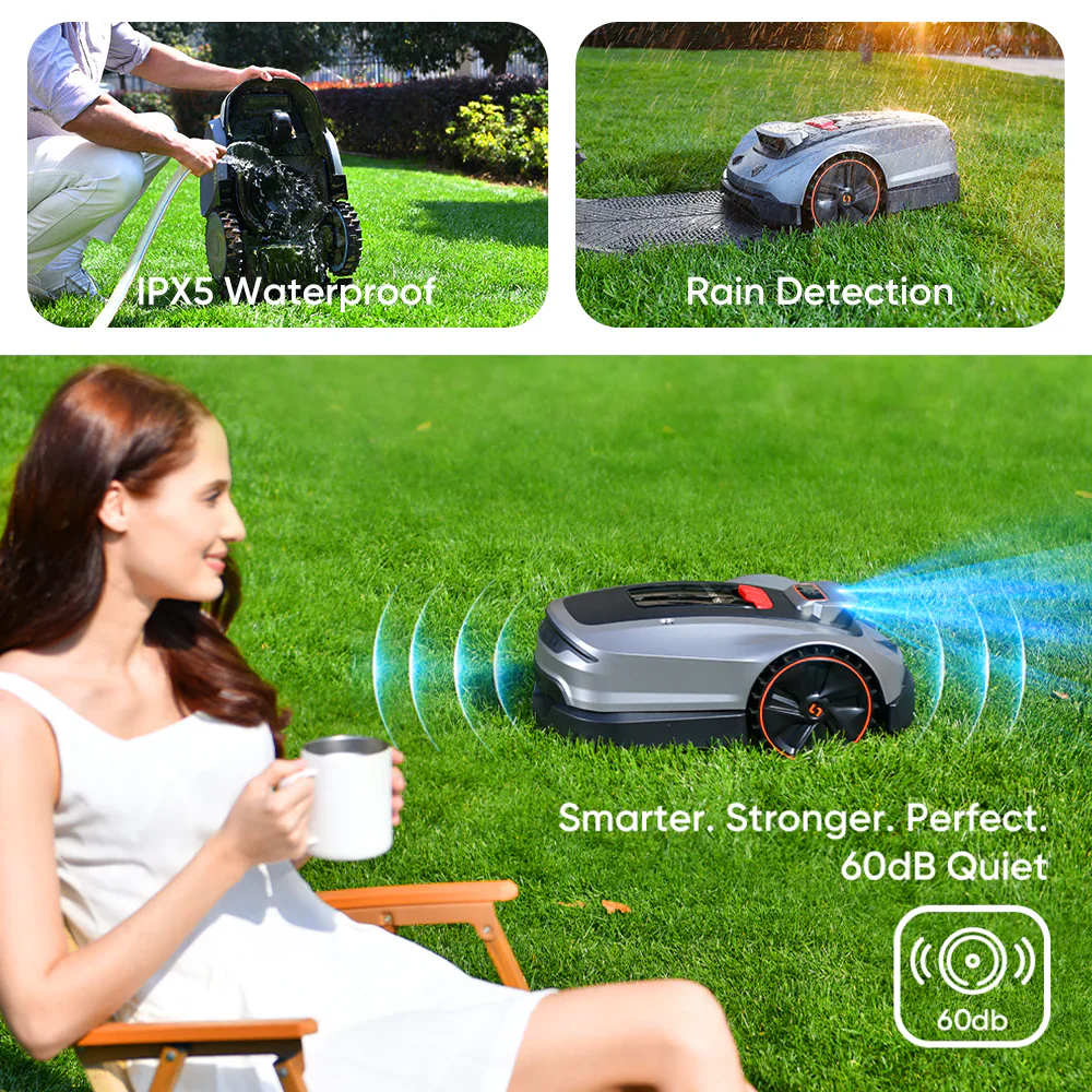 MoeBot Acre Eater X3 Wireless Robot Lawn Mower - Image 14