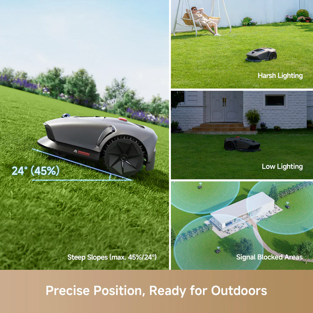 Mova 1000 Robot Lawn Mower - Lidar vision mower - Image 3