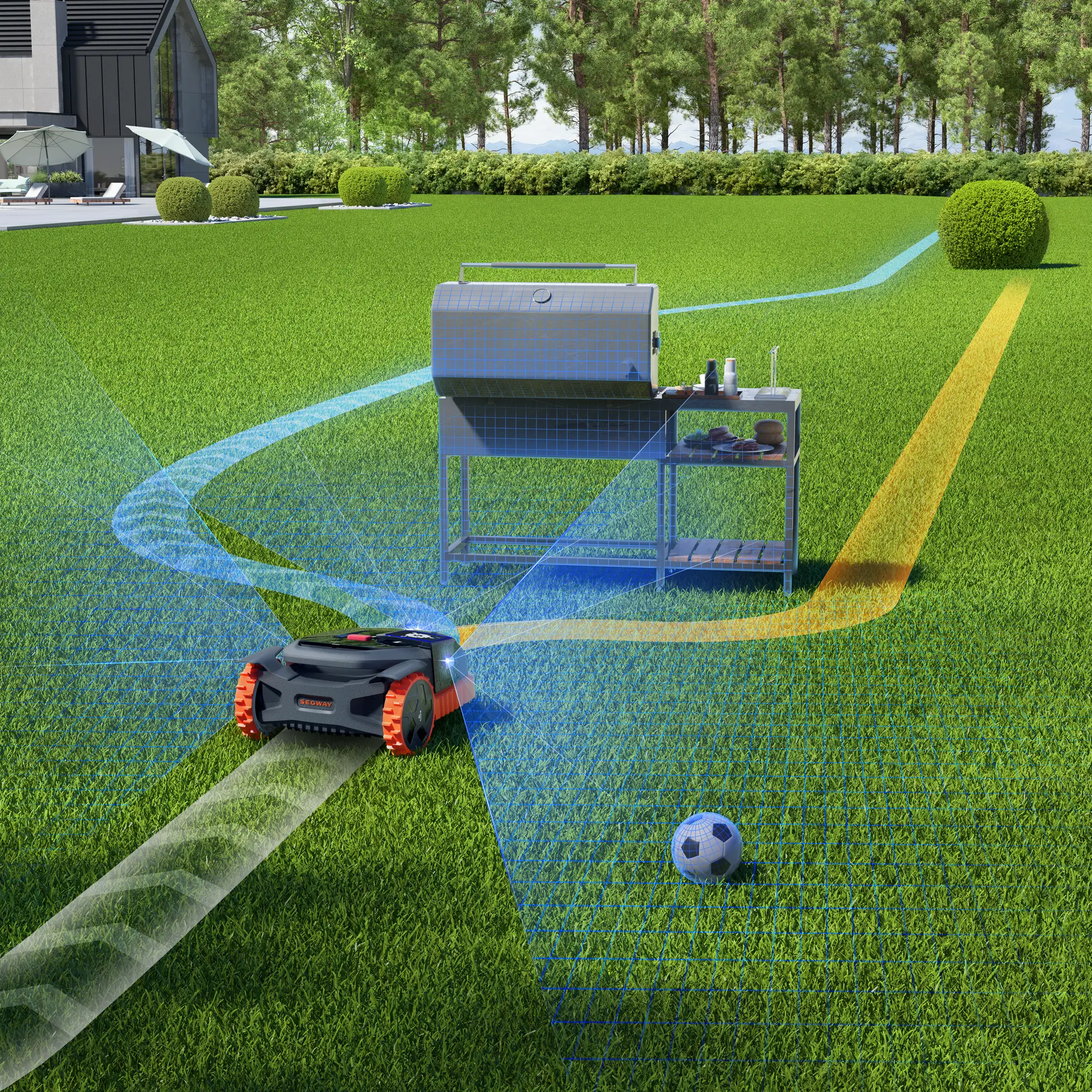 Segway Navimow X350A - 5000m2 Robotic mower - Image 4